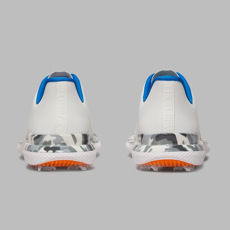 Men's Gallivan2r G/LOCK Spiked Golf Shoe - White/Blue