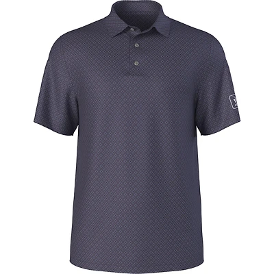 Men's Essential Geo Printed Short Sleeve Polo