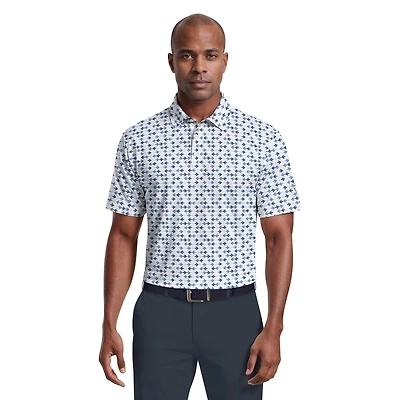 Men's All Over Novelty Printed Short Sleeve Polo