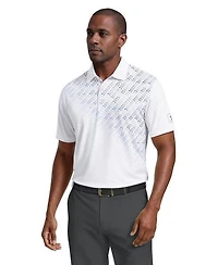 Men's Asymmetrical Novelty Short Sleeve Polo