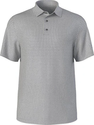 Men's Micro Tee Printed Short Sleeve Polo