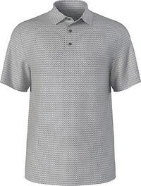 Men's Micro Tee Printed Short Sleeve Polo