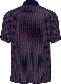 Men's Azalea Geo Printed Short Sleeve Polo