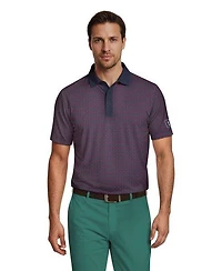 Men's Azalea Geo Printed Short Sleeve Polo