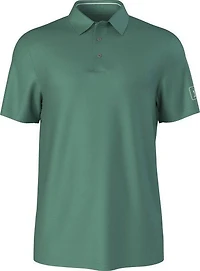 Men's Solid Cooling Texture Short Sleeve Polo