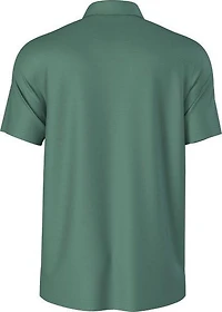 Men's Solid Cooling Texture Short Sleeve Polo