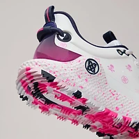 Women's MG4+ O2 Spikeless Golf Shoe - White/Pink