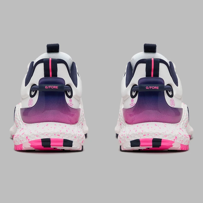 Women's MG4+ O2 Spikeless Golf Shoe - White/Pink
