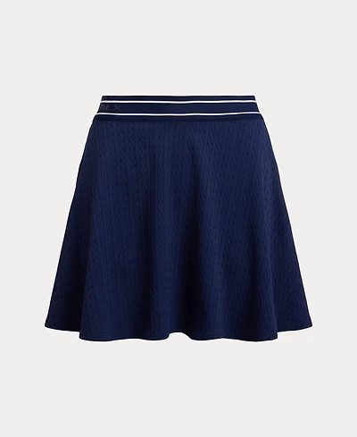 Women's Cable Knit 15 Inch Skort