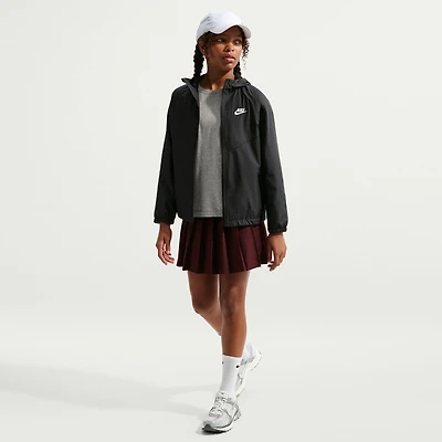 Boy's Wind Resistant Hooded Jacket