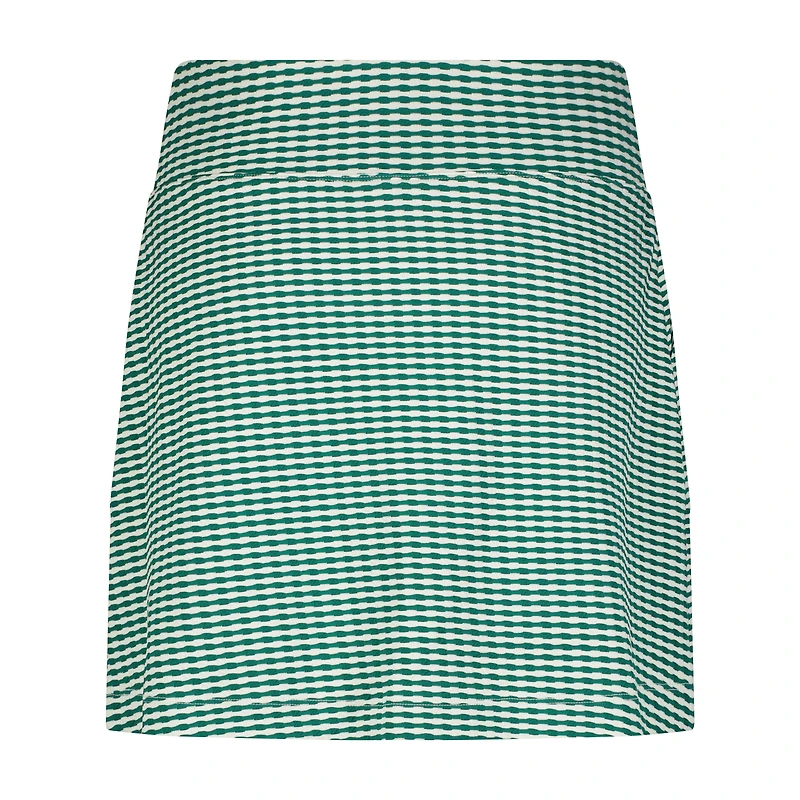 Women's A-Line Gingham Patch Pocket Skort