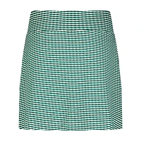 Women's A-Line Gingham Patch Pocket Skort