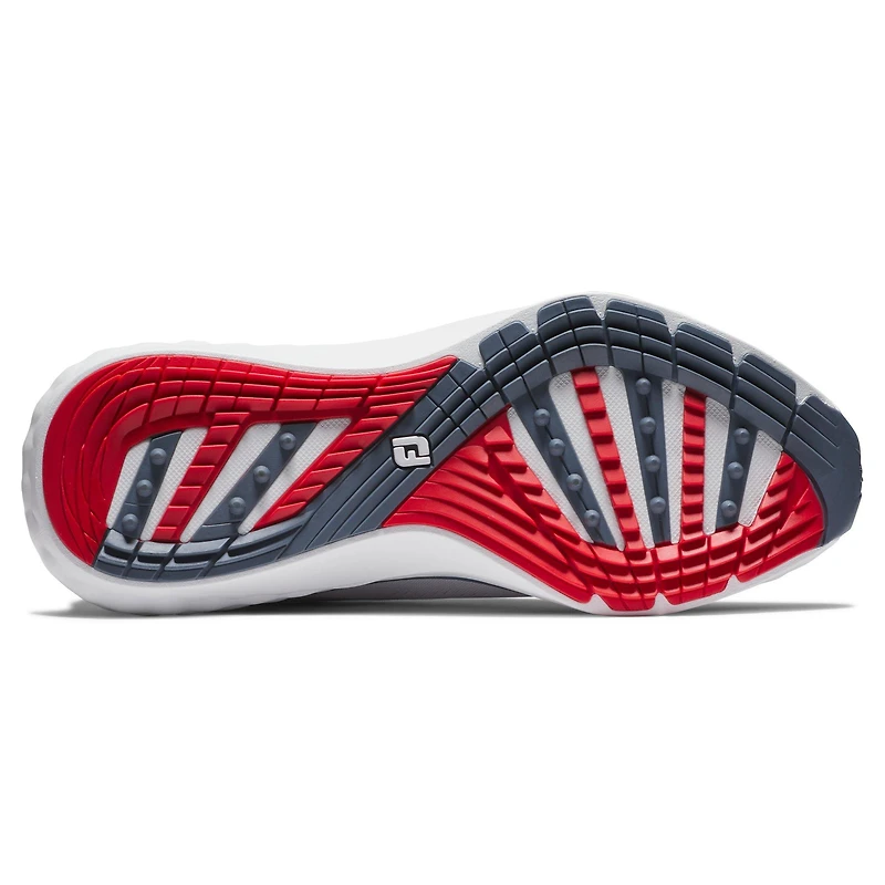 Prior Generation - Men's Quantum Spikeless Golf Shoe White/Blue/Red