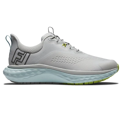 Prior Generation - Women's Quantum Spikeless Golf Shoe - White/Grey/Blue