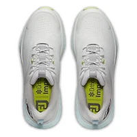 Prior Generation - Women's Quantum Spikeless Golf Shoe - White/Grey/Blue