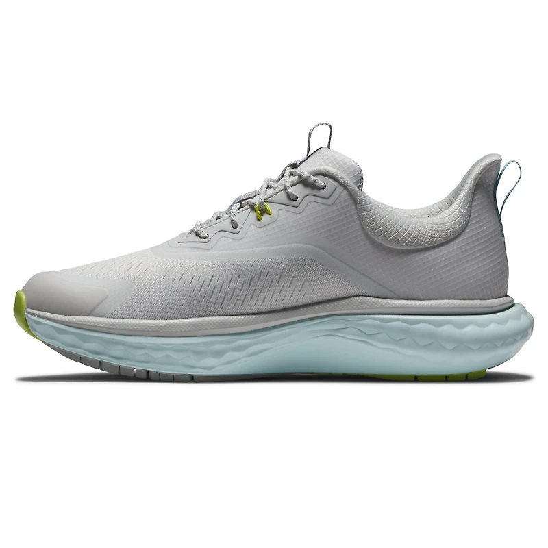 Prior Generation - Women's Quantum Spikeless Golf Shoe - White/Grey/Blue