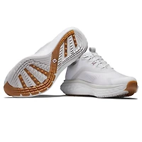 Prior Generation - Women's Quantum Spikeless Golf Shoe White/Pink