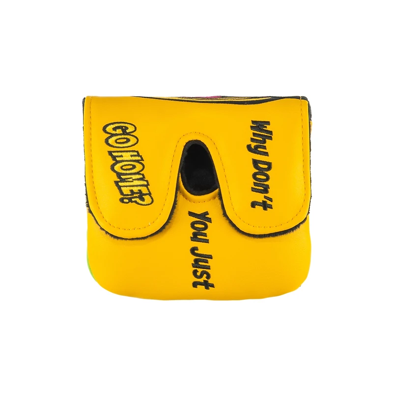 Happy Gilmore - Why Don't You Just Go Home? Headcover - Large Center Shaft Mallet