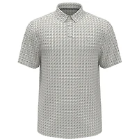 Men's Pete's Castle Rock Windowpane Short Sleeve Polo