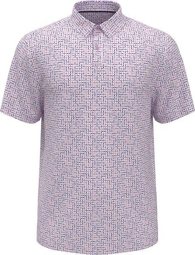 Men's Colour Theory Gingham Short Sleeve Polo