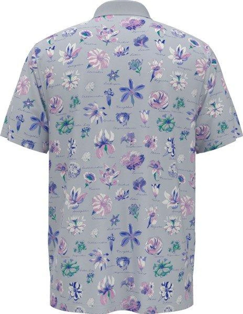 Men's Pete's Water Colour Study Short Sleeve Polo