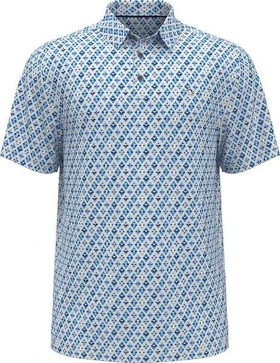 Men's Pete's Batik Cocktail Short Sleeve Polo