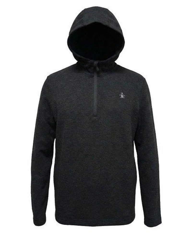 Men's Double Knit 1/4 Zip Hoodie