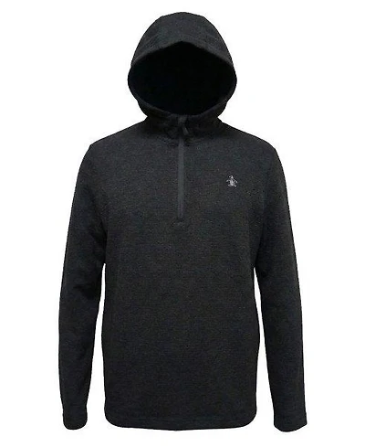 Men's Double Knit 1/4 Zip Hoodie