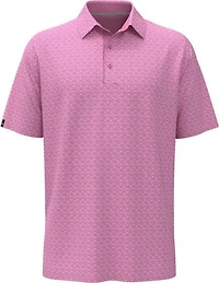Men's Timeless Chev Print Short Sleeve Polo