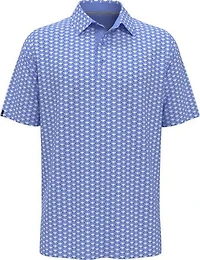Men's Albatross Geo Print Short Sleeve Polo