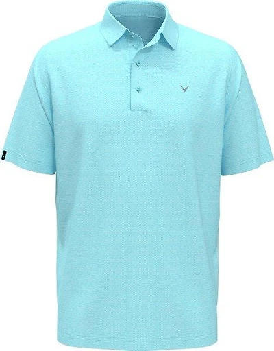 Men's New Heather Core Jacquard Short Sleeve Polo