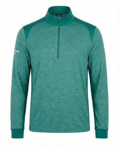 Men's Lightweight Soft Touch Blocked 1/4 Zip Sweater