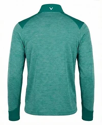 Men's Lightweight Soft Touch Blocked 1/4 Zip Sweater