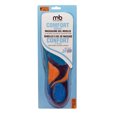 Women's Comfort Energy Massaging Gel Insole 2PK