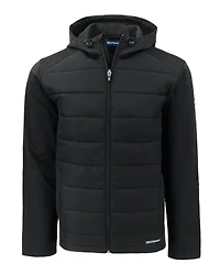 Men's Evoke Hybrid Softshell Recycled Full Zip Hooded Jacket