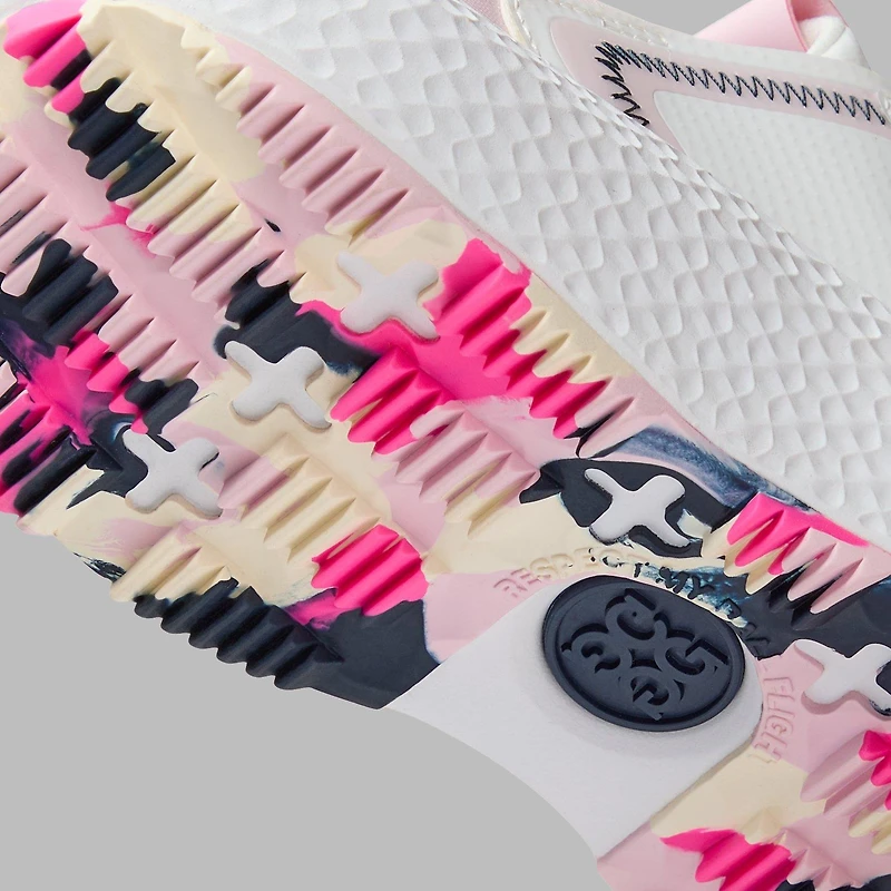 Women's MG4X2 Cross Trainer Spikeless Golf Shoe - White/Pink