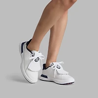Women's G.112 Kiltie Hybrid Spikeless Golf Shoe - White/Navy