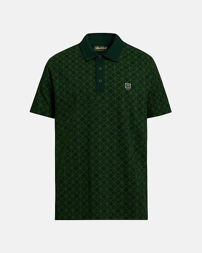 Men's Patrons Printed Short Sleeve Polo