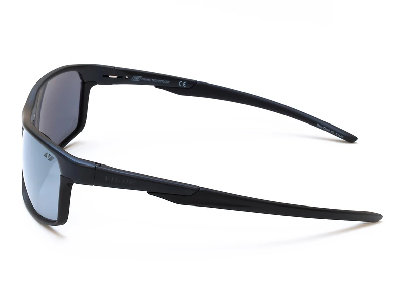 Blue Devil Sunglasses - Black/Grey