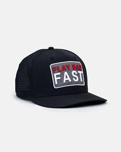 Men's Play Bad Fast Snapback Cap