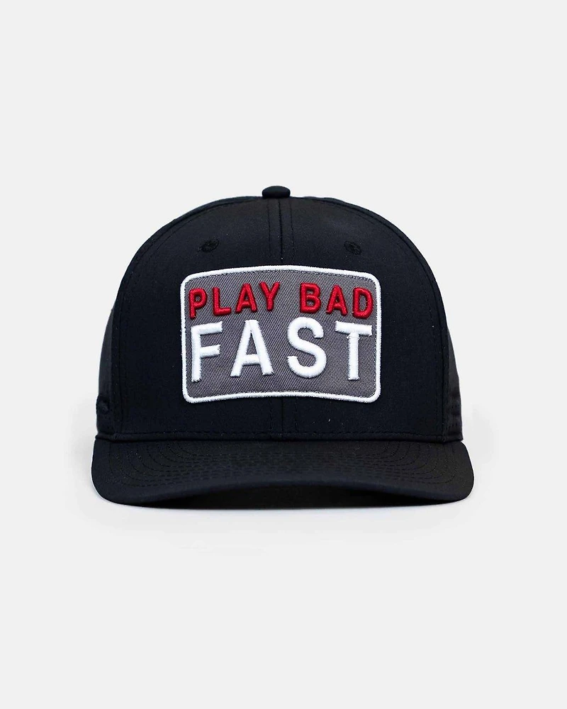 Men's Play Bad Fast Snapback Cap