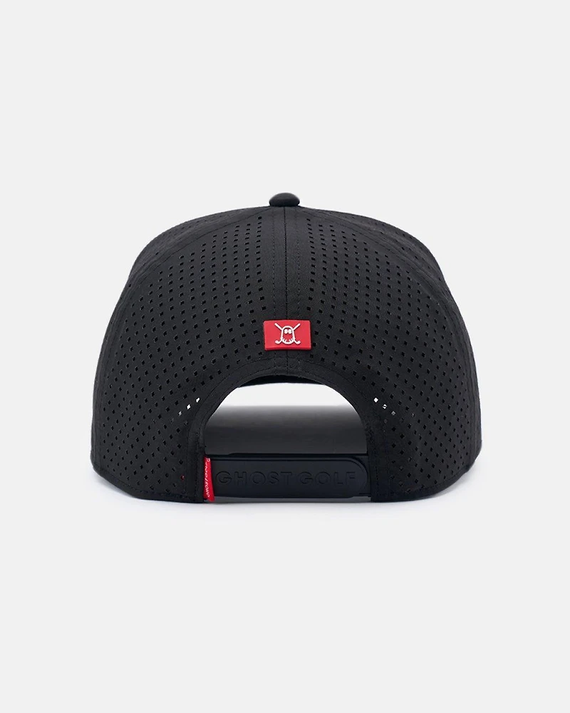 Men's Ghost Icon Patch Snapback Cap
