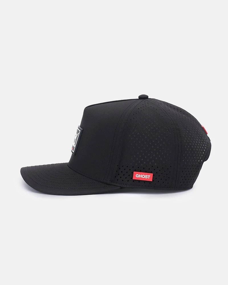 Men's Ghost Icon Patch Snapback Cap