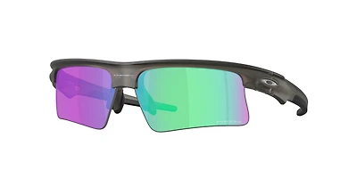 Bispeara Speed Matte Grey Smoke Prizm Golf Sunglasses