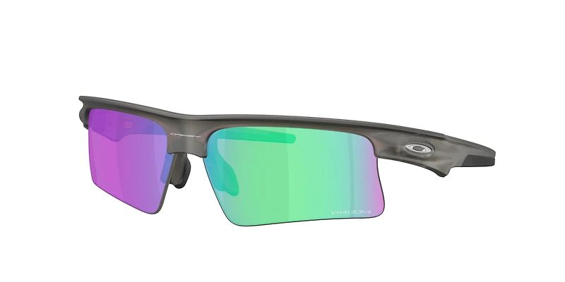 Bispeara Speed Matte Grey Smoke Prizm Golf Sunglasses
