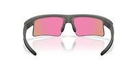 Bispeara Speed Matte Grey Smoke Prizm Golf Sunglasses