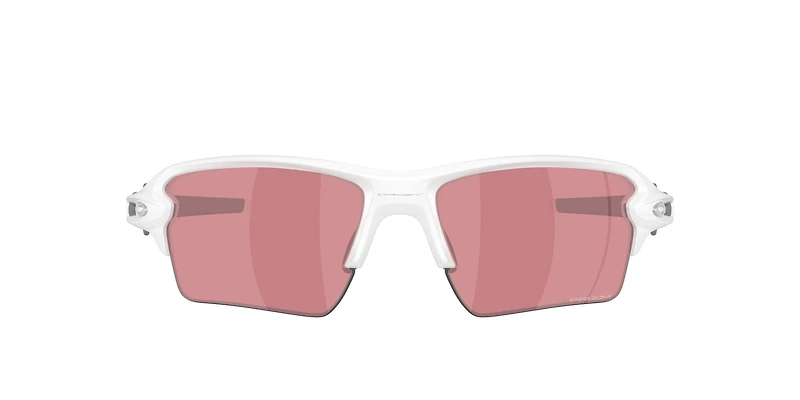 Flak 2.0 XL Matte White Prizm Dark Golf Sunglasses