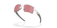 Flak 2.0 XL Matte White Prizm Dark Golf Sunglasses