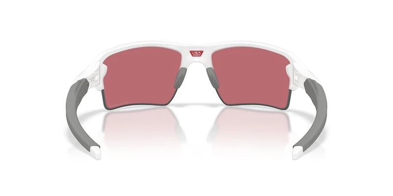 Flak 2.0 XL Matte White Prizm Dark Golf Sunglasses