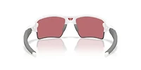 Flak 2.0 XL Matte White Prizm Dark Golf Sunglasses